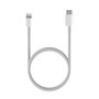 Aisens Cable USB-C a Lightning PD 2A, 0,5 m, Blanco